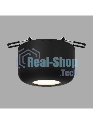 25088/LED 7W 4000K чёрный / Светильник потолочный светодиодный