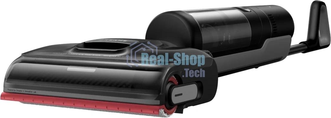 Пылесос вертикальный Dreame Wet and Dry Vacuum H15S черный, питание от аккумулятора, 400 Вт, уборка сухая/влажная, пылесборник 0,7 л