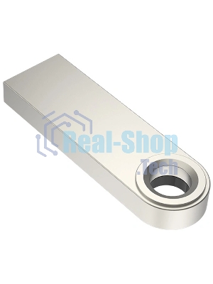 Флешка USB Netac U278 (NT03U278N-016G-32PN), 16Gb, USB 3.0, R/W 90/45, серебристый/черный