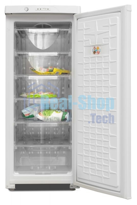 Морозильная камера Саратов 153 белый, 135 л, 6 ящиков