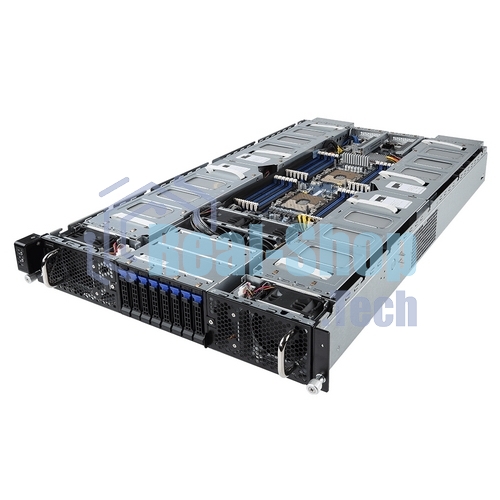 Серверная платформа Gigabyte G291-2G0 HPC Server - 2U 16 x Tesla P4 GPU Server 2 x LGA 3647 DDR4