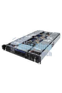 Серверная платформа Gigabyte G291-2G0 HPC Server - 2U 16 x Tesla P4 GPU Server 2 x LGA 3647 DDR4
