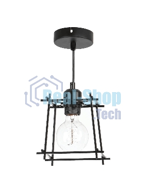 Светильник потолочный Hiper Подвес 1хЕ27х60Вт черный H046-0