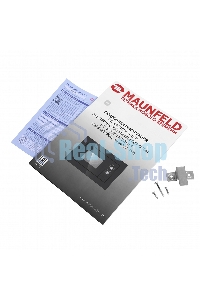 Микроволновая печь встраиваемая Maunfeld MBMO.20.1PGB черный, 20 л, 800 Вт, переключатели - поворотный механизм