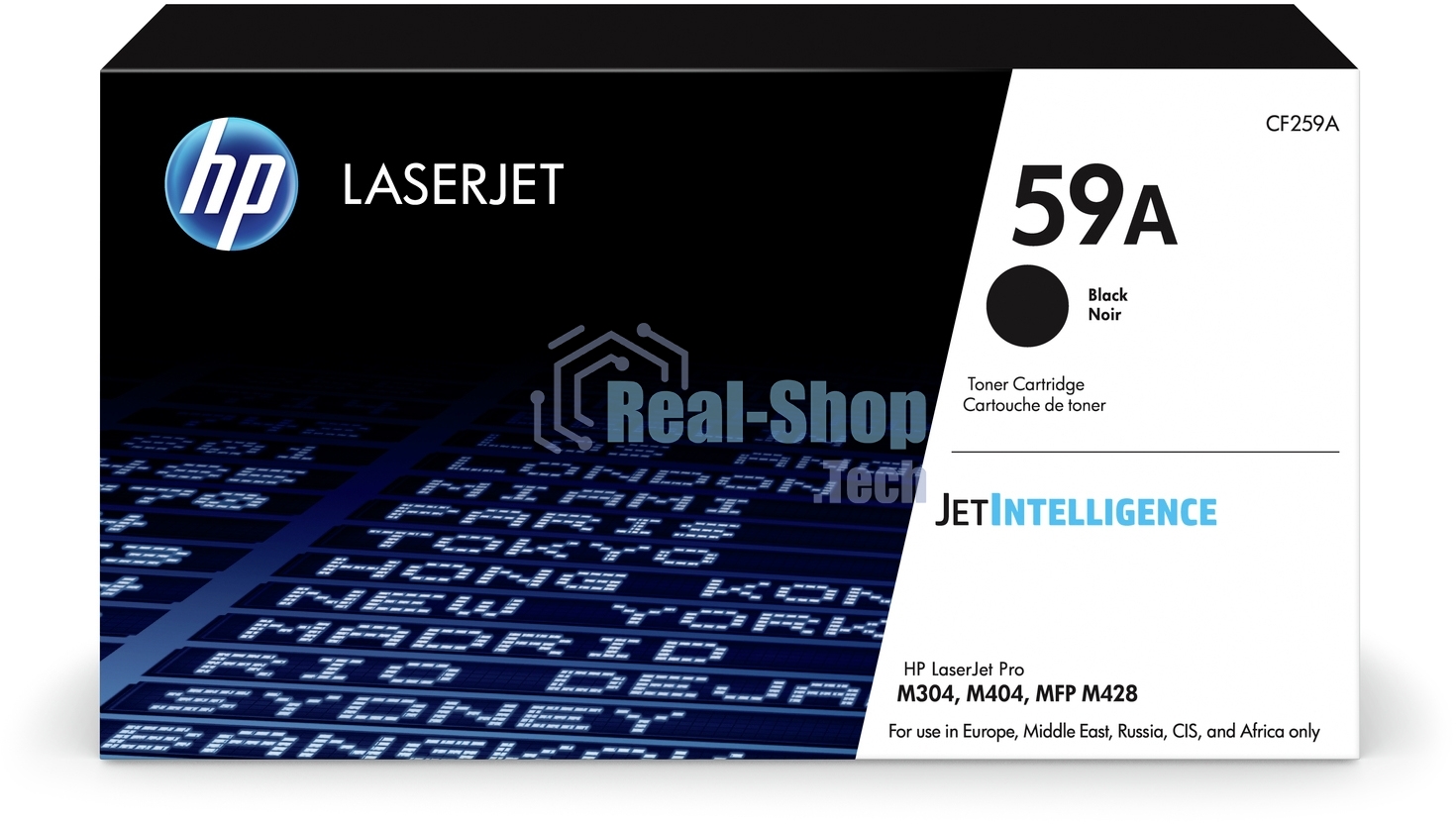 Картридж лазерный 59A для HP LJ M304/M404/MFP M428, 3К черный CF259A(3000 стр)