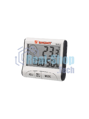 Метеостанции Rexant RM-011 70-0511 Термогигрометр комнатный с часами и функцией будильника