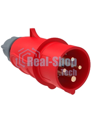 Вилка переносная Iek PSN02-016-4 ССИ-014 16А-6ч/380-415В 3Р + РЕ IP44 MAGNUM ИЭК