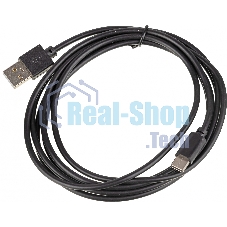 Кабель USB (m)-USB Type-C (m) 2м черный