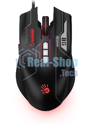 Мышь проводная A4Tech Bloody ES7 черный, 6000 dpi, USB, кнопки - 8