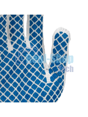 Перчатки трикотажные, ПВХ-покрытие 