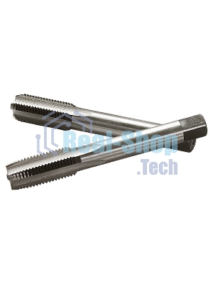 Метчик ручной Сибртех М8 х 1,25 мм, комплект из 2 шт.