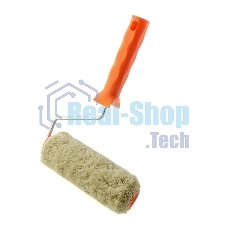 Валик Сибртех Фасадные работы, 180мм, ворс 18мм, D 36мм, D ручки 6 мм, полиакрил, полиэстер