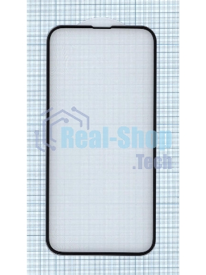 Защитное стекло 6D для Apple iPhone 14 черный