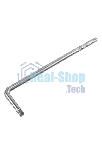 Вороток Г-образный Denzel 375x100 мм, квадрат 1/2