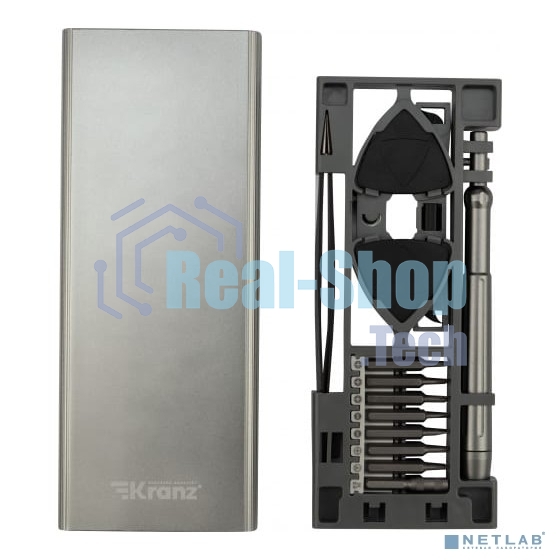 Набор отверток для точных работ Kranz RA-04, 24 предмета