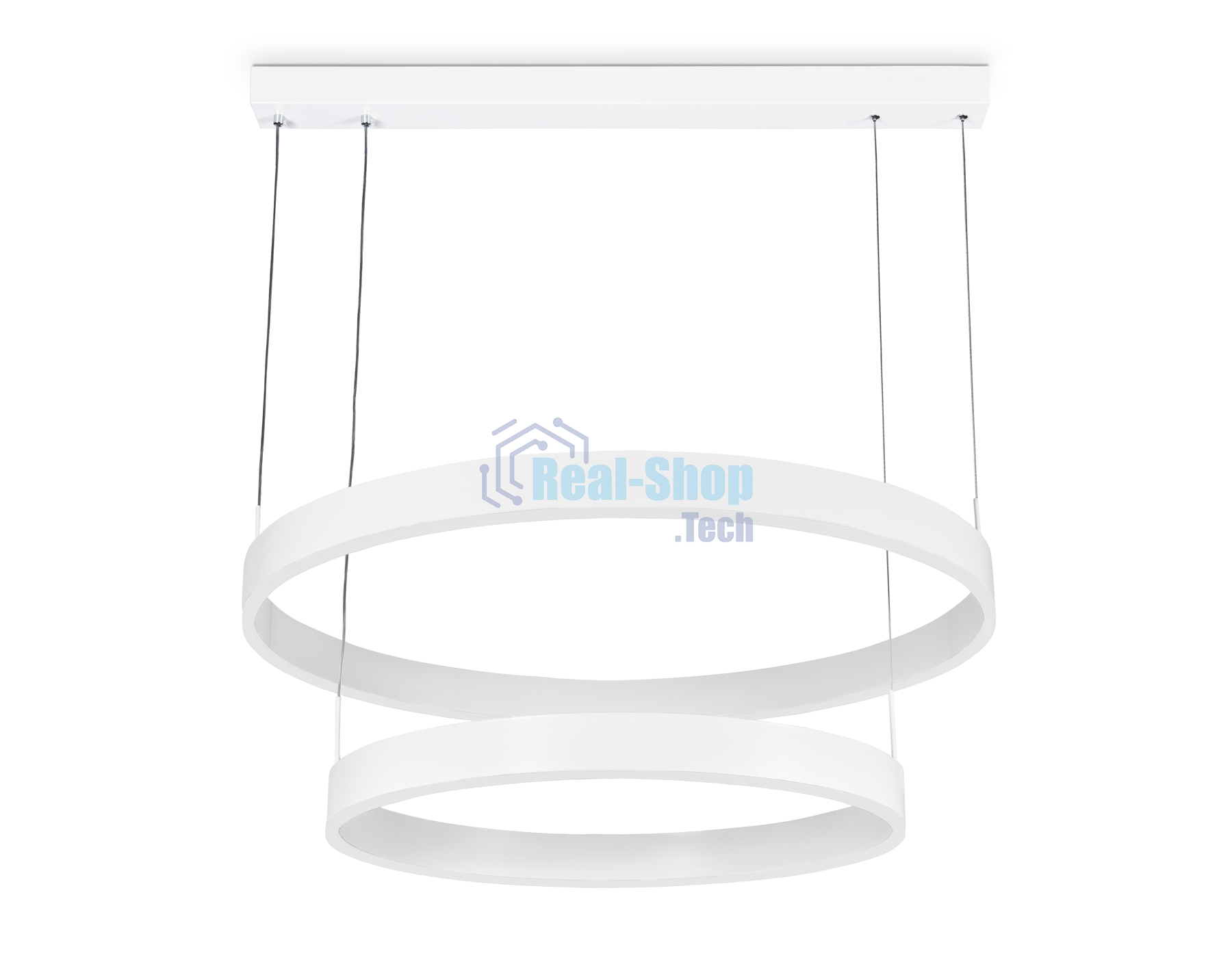 Светильник Ambrella light FA6615/2 WH белый 119W D600/800*750 (ПДУ РАДИО 2.4G)