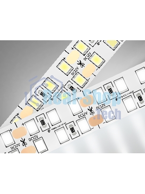 Светодиодная лента Ambrella light GS1702 2835 240Led/ 24W m/ 12V IP20 4500K/ 5000*14*1.2mm (2 конт.)