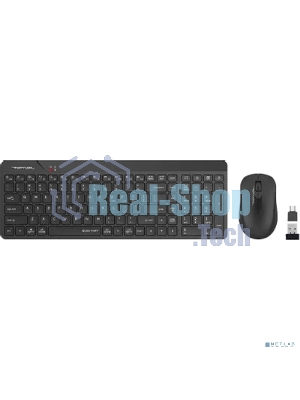 Комплект клавиатура+мышь A4Tech FStyler FG2300 Air2 беспроводной, USB, 1200 DPI, чёрный