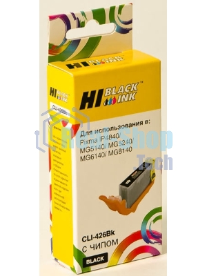 Картридж Canon PIXMA MG5140/5240/6140/8140 (Hi-Black) CLI-426BK, BK