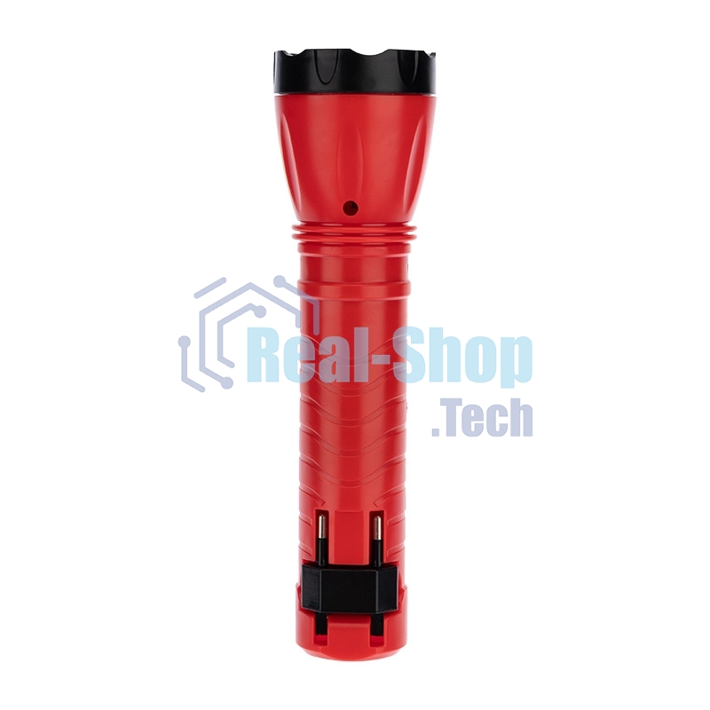 Фонарь рабочий/поисковый Rexant головной + боковой свет 1,5 Вт + 5Вт СОВ боковой, встроенный аккумулятор, зарядка напрямую от сети (евророзетка) 220 В