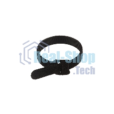 Хомут–липучка многоразовый Rexant 230х13 мм, черный (упак. 12 шт.)