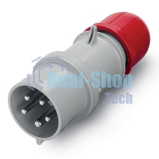 Вилка эл. каб. 32А 3P+E+N 400В IP44 ДКС DIS2133237