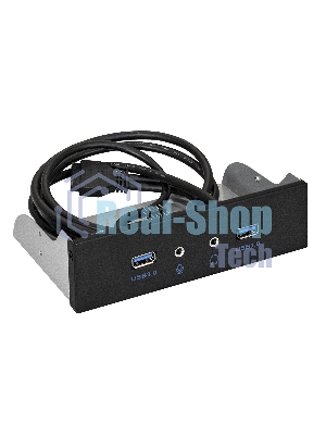 Планка USB на переднюю панель ExeGate EX289291RUS U5H-627, 5,25