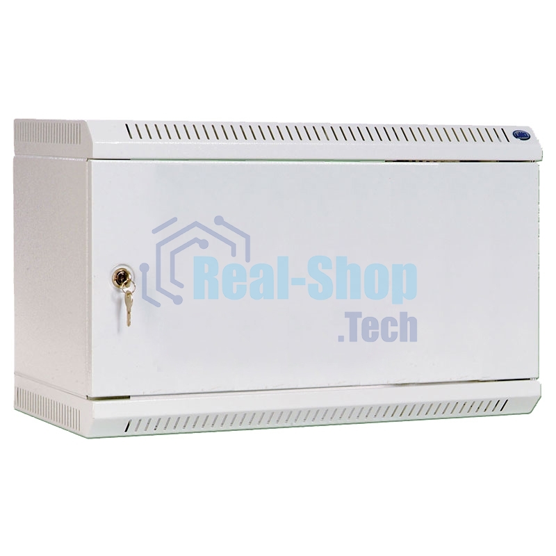 Шкаф телекоммуникационный настенный разборный 9U (600х650) дверь металл, ШРН-Э-9.650.1