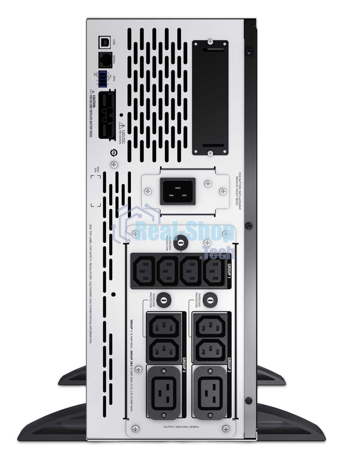 Источник бесперебойного питания APC Smart-UPS X SMX2200RMHV2U 1980Вт 2200ВА черный