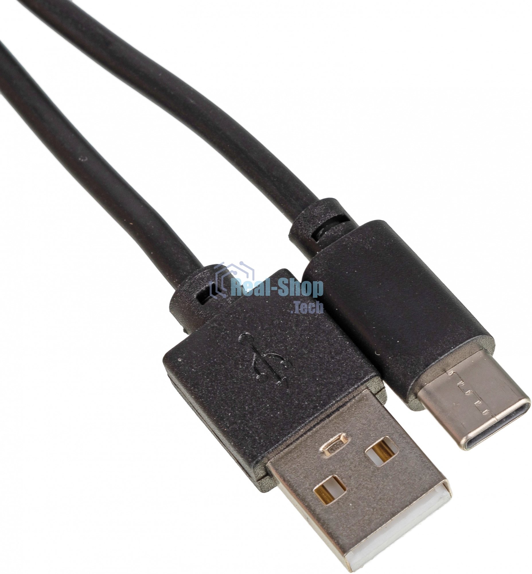 Кабель USB (m)-USB Type-C (m) 2м черный