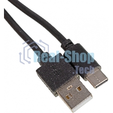 Кабель USB (m)-USB Type-C (m) 2м черный