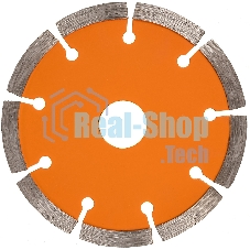 Диск Вихрь алмазный отрезной сегментный СТАНДАРТ, 115 х 22,2 мм, сухая резка 73/10/3/12