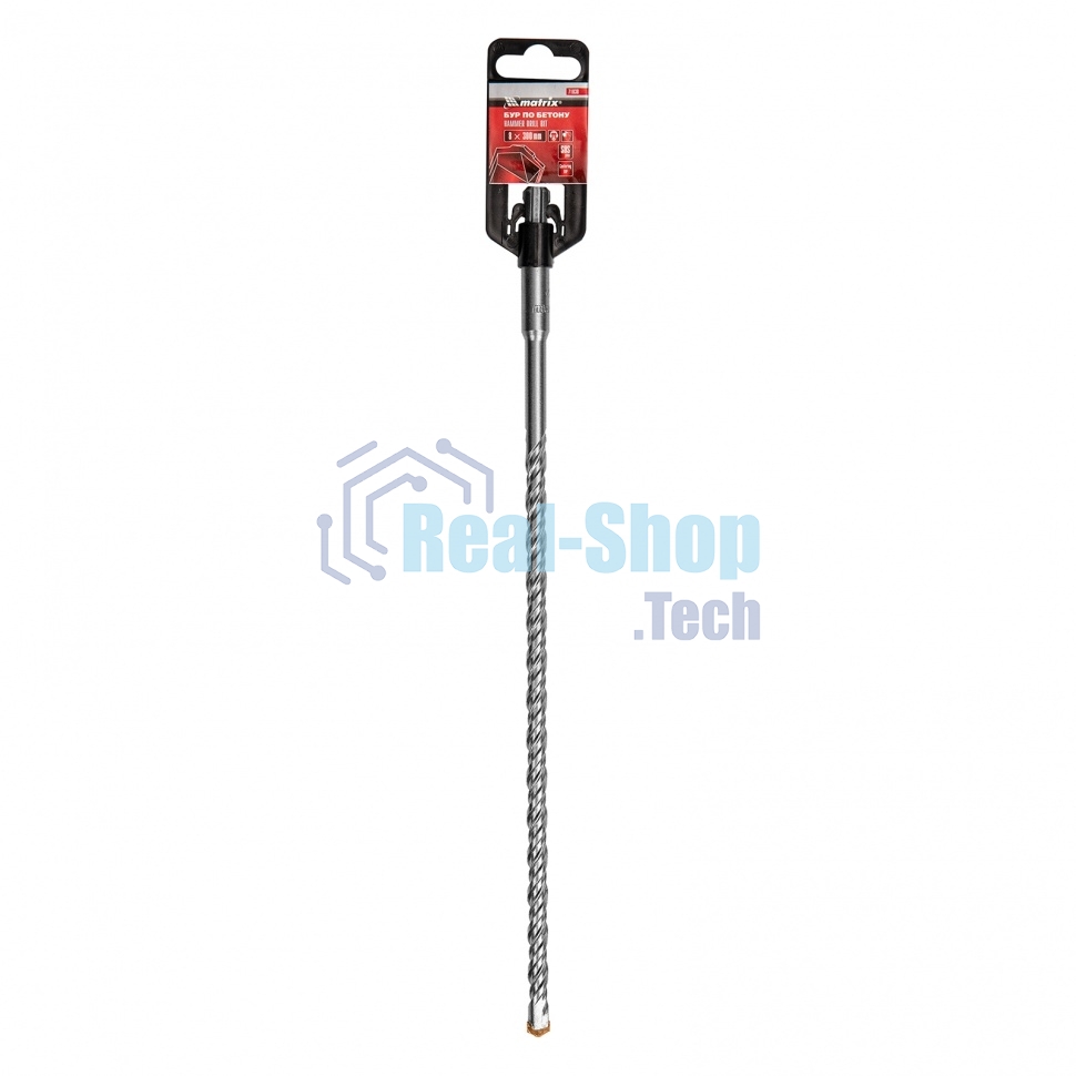 Бур по бетону Matrix, 8 х 300 мм, SDS PLUS