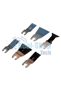 Набор насадок для МФИ Denzel по дереву и металлу, 6 шт.