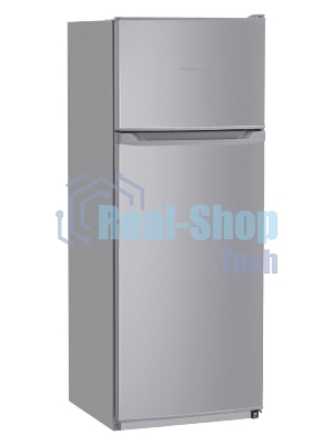 Холодильник Nordfrost NRT 141 132 серебристый металлик двухкамерный 210/51 л морозилка сверху, капельная система