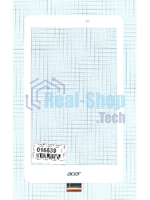 Сенсорное стекло (тачскрин) для Acer Iconia Tab A1-850. белое