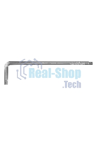 Вороток Г-образный Denzel 375x100 мм, квадрат 1/2