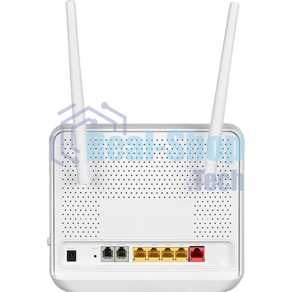 Маршрутизатор DVG-5402G/R1A AC1200 Wi-Fi Router, 1000Base-T WAN, 4x1000Base-T LAN, 2x5dBi external antennas, 2xFXS+USB ports, 3G/LTE support