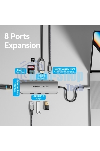 Мультифункциональный хаб Vention USB Type C 8 в 1