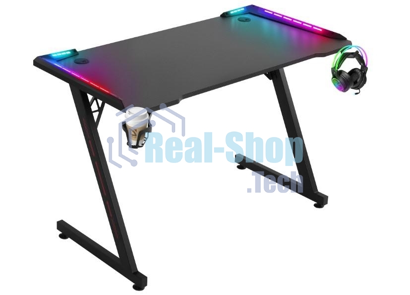 Стол игровой Defender GAMING IDOL RGb черный