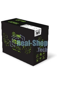 Кресло офисное Cactus CS-CHR-OC02M-BK черный, эко.кожа, крестов. сталь