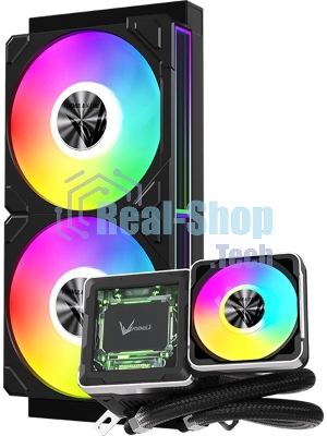 Система жидкостного охлаждения Formula V Line Cryo Wing Digi 240 BK, 240мм, LCD 2.73