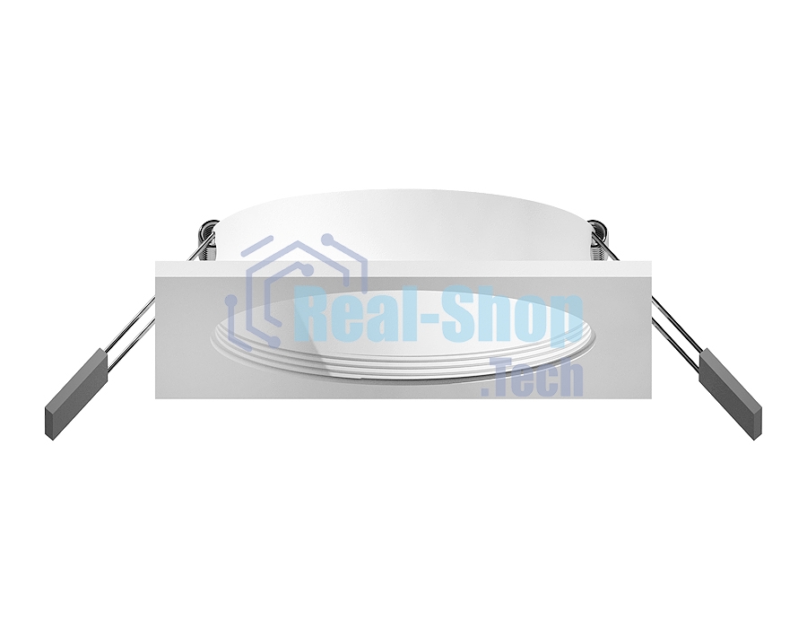 Корпус светильника C7631 SWH белый песок 92*92*H25mm MR16 GU5.3
