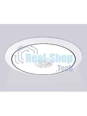 Музыкальный светодиодный светильник Ambrella light FZ720 WH белый IP20 52W 3000-6500K+RGB Music 450*65 (ПДУ ИК)