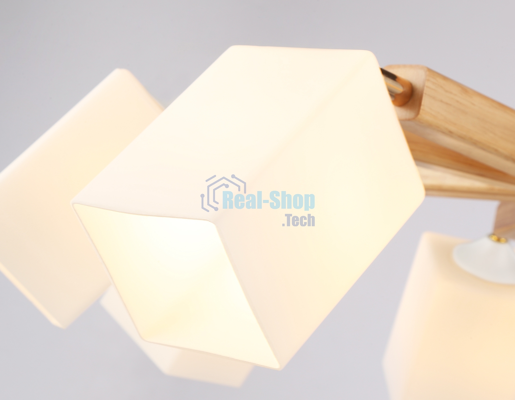 Светильник Ambrella light TR9522/8 WH/GD/FR белый/золото/белый матовый E27*8 max 40W D790*260
