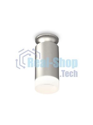 Светильник Ambrella Light XS6324081 SSL/MCH/FR серебро песок/хром матовый/белый матовый MR16 GU5.3 (N6904, C6324, N6248)