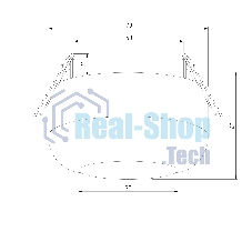 25088/LED 7W 4000K чёрный / Светильник потолочный светодиодный