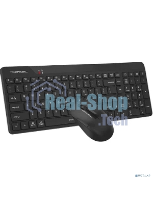 Комплект клавиатура+мышь A4Tech FStyler FG2300 Air2 беспроводной, USB, 1200 DPI, чёрный