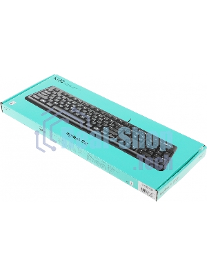 Клавиатура проводная Logitech K120 for business, USB черный (неоригинальная гравировка)