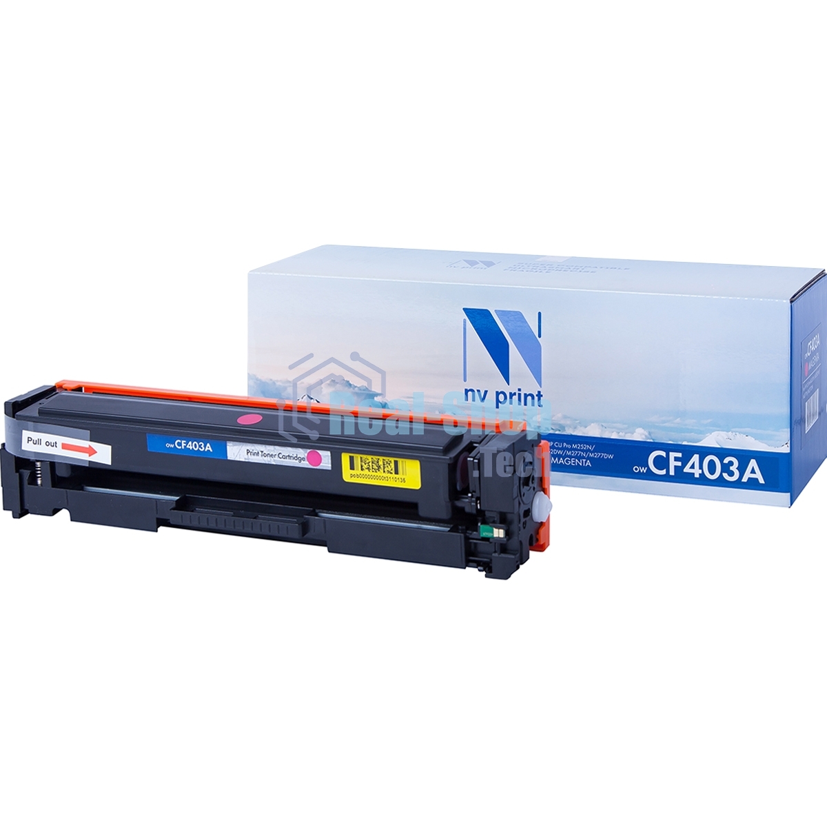 Картридж лазерный NVPrint совместимый HP Laser Jet Pro M252, MFP M277 CF403A Magenta (1400k)